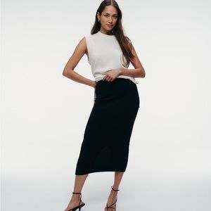 Naadam 100% Cashmere Pencil Skirt